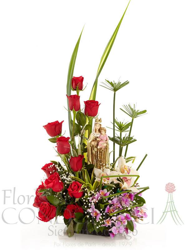 Virgen Madre Celestial | Flores de condolencia